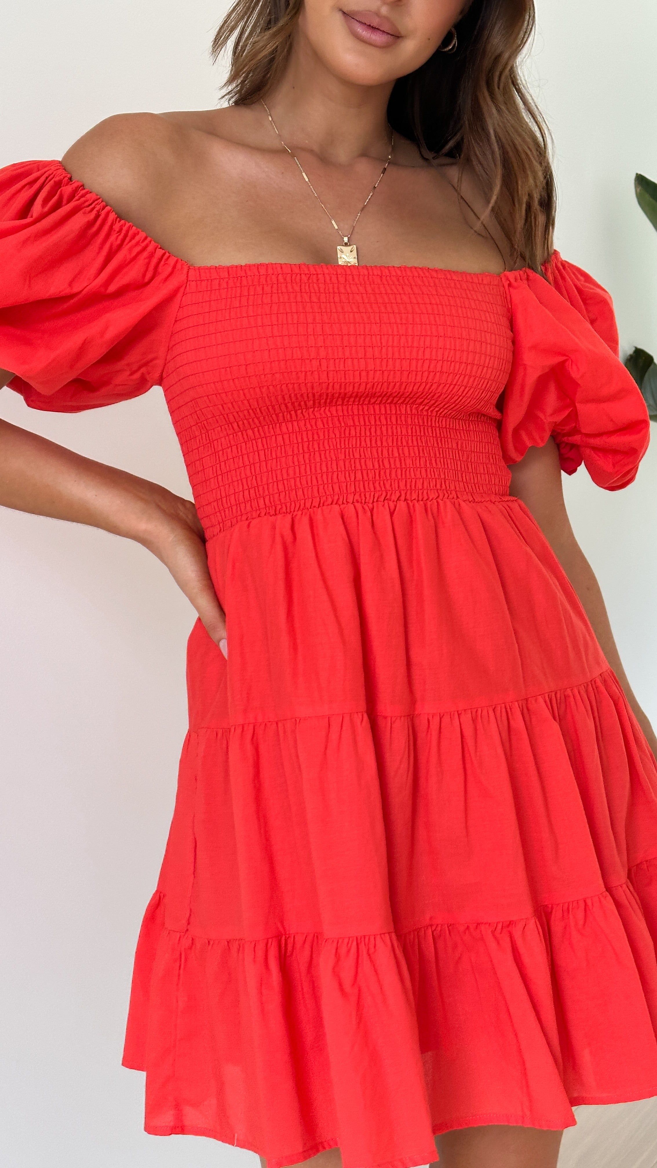 Chanel Mini Dress - Red sold by Billy J