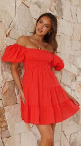 Chanel Mini Dress - Red sold by Billy J