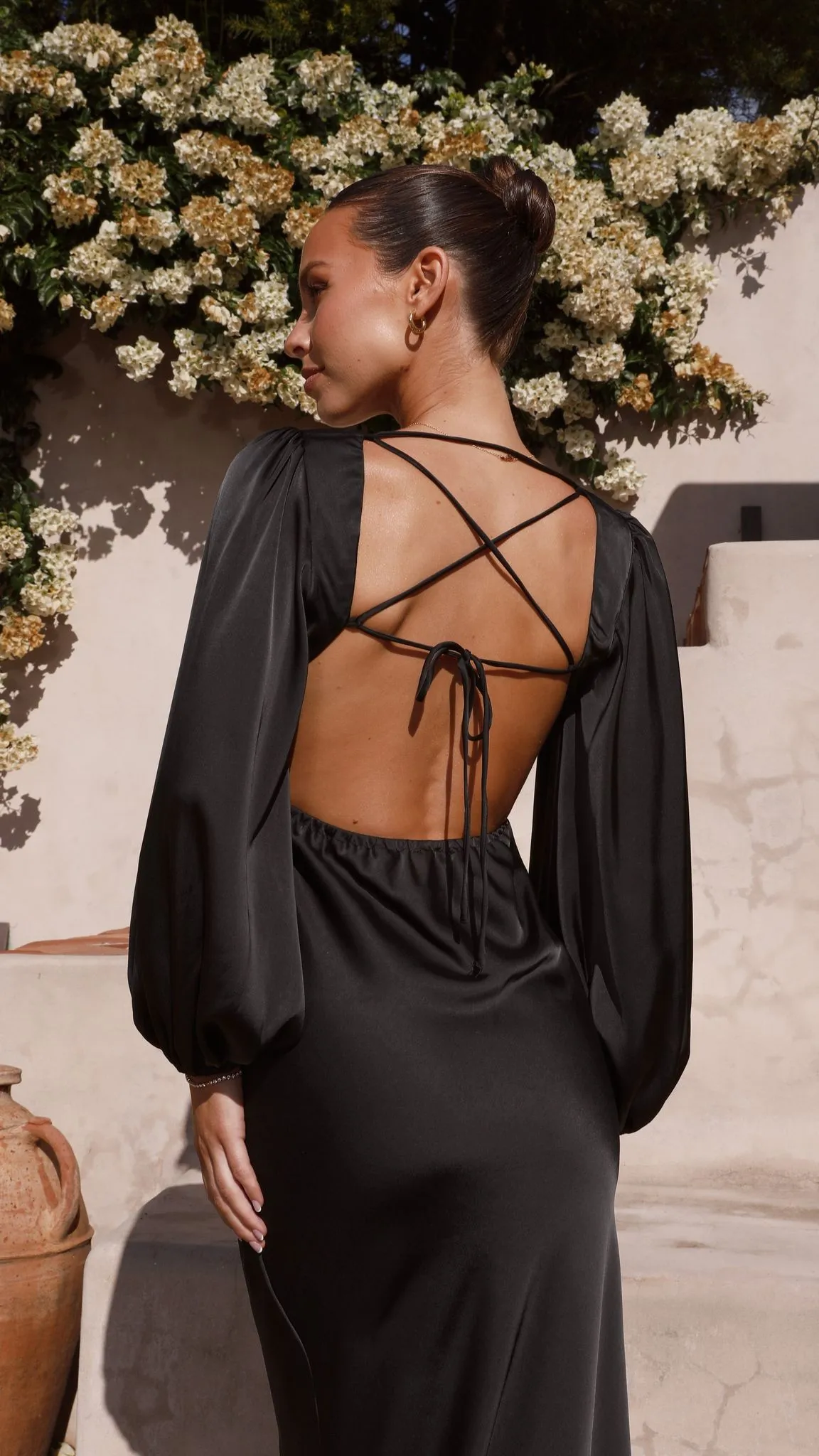 Cleo Midi Dress - Black sold by Billy J product image thumbnail 3