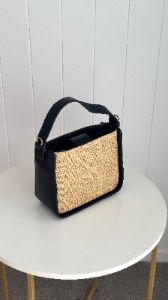 Lilaia Bag - Black / Natural sold by Billy J