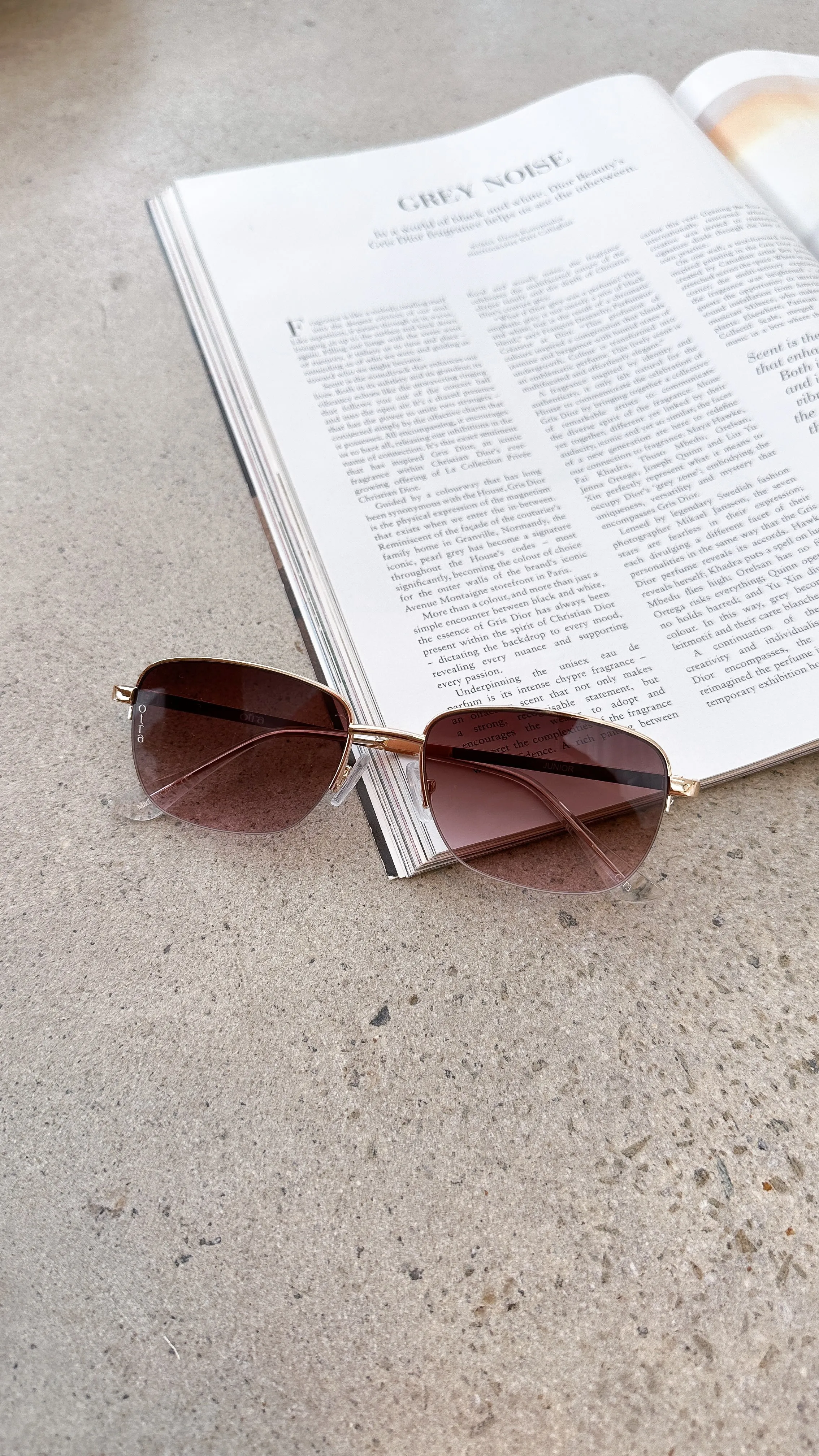 Junior Sunglasses - Gold/Pink Fade sold by Billy J