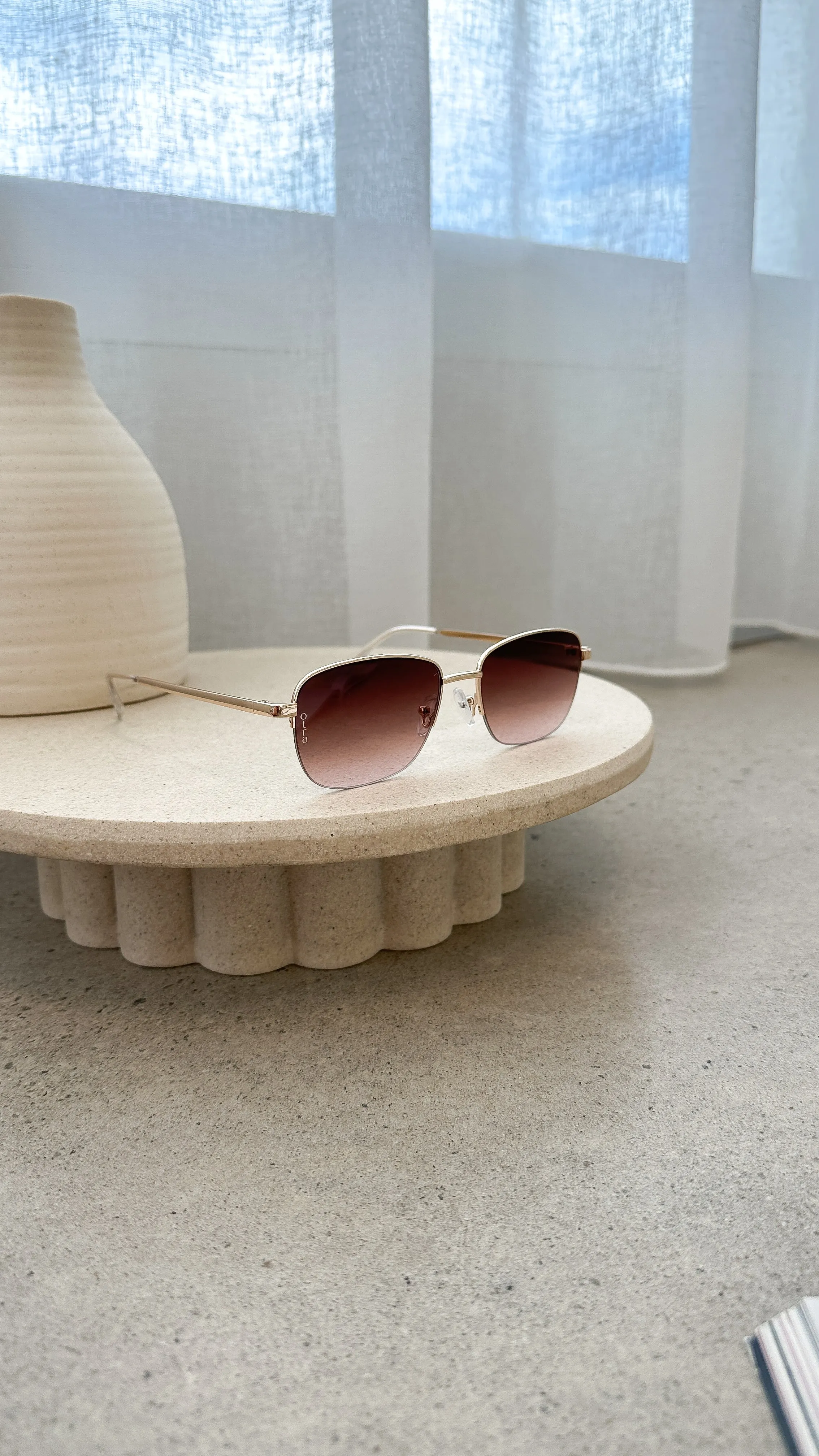 Junior Sunglasses - Gold/Pink Fade sold by Billy J product image thumbnail 2