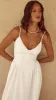 Zephy Maxi Dress - White sold by Billy J