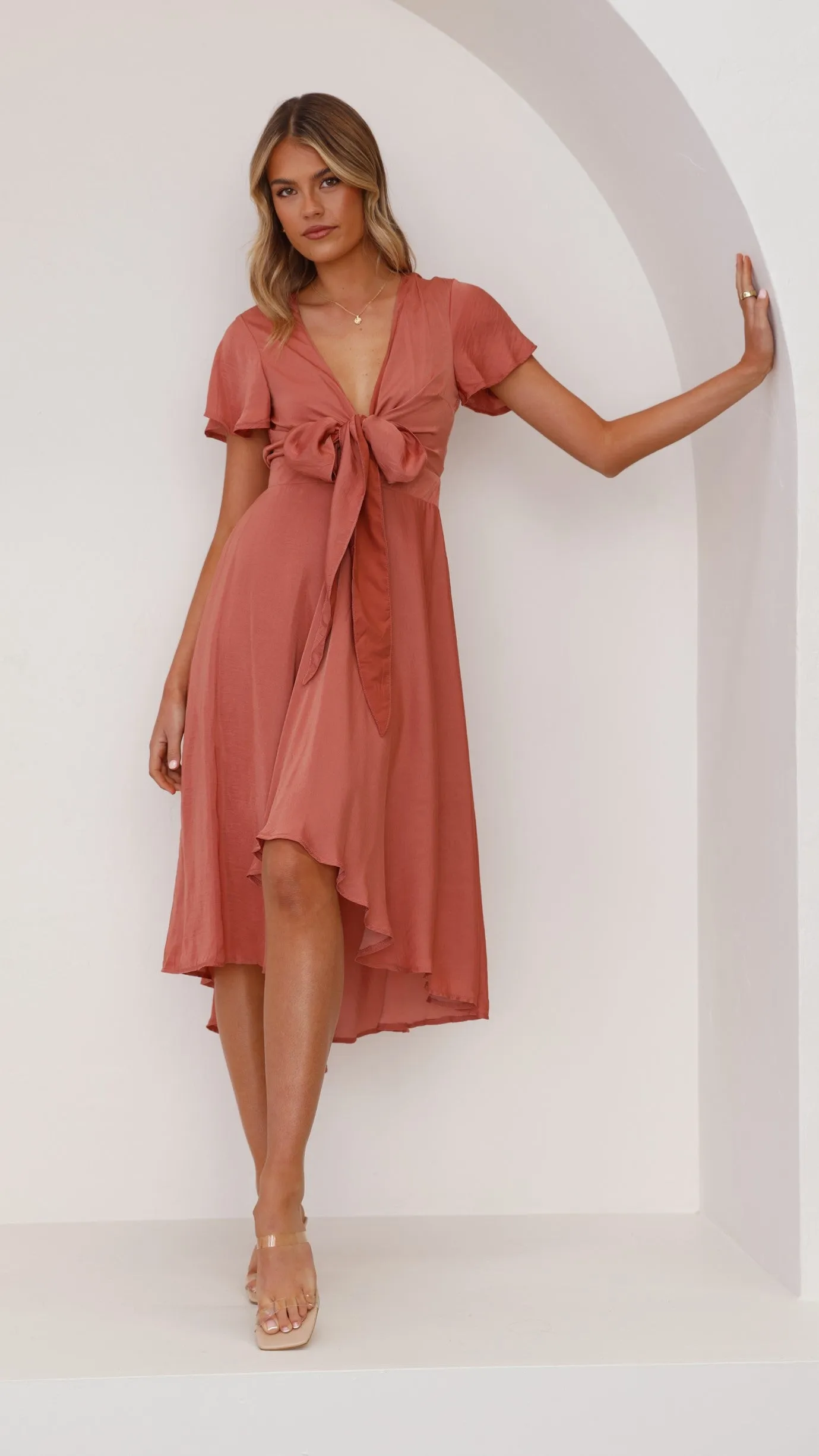 Sunny Daze Dress - Baked Rose sold by Billy J product image thumbnail 5
