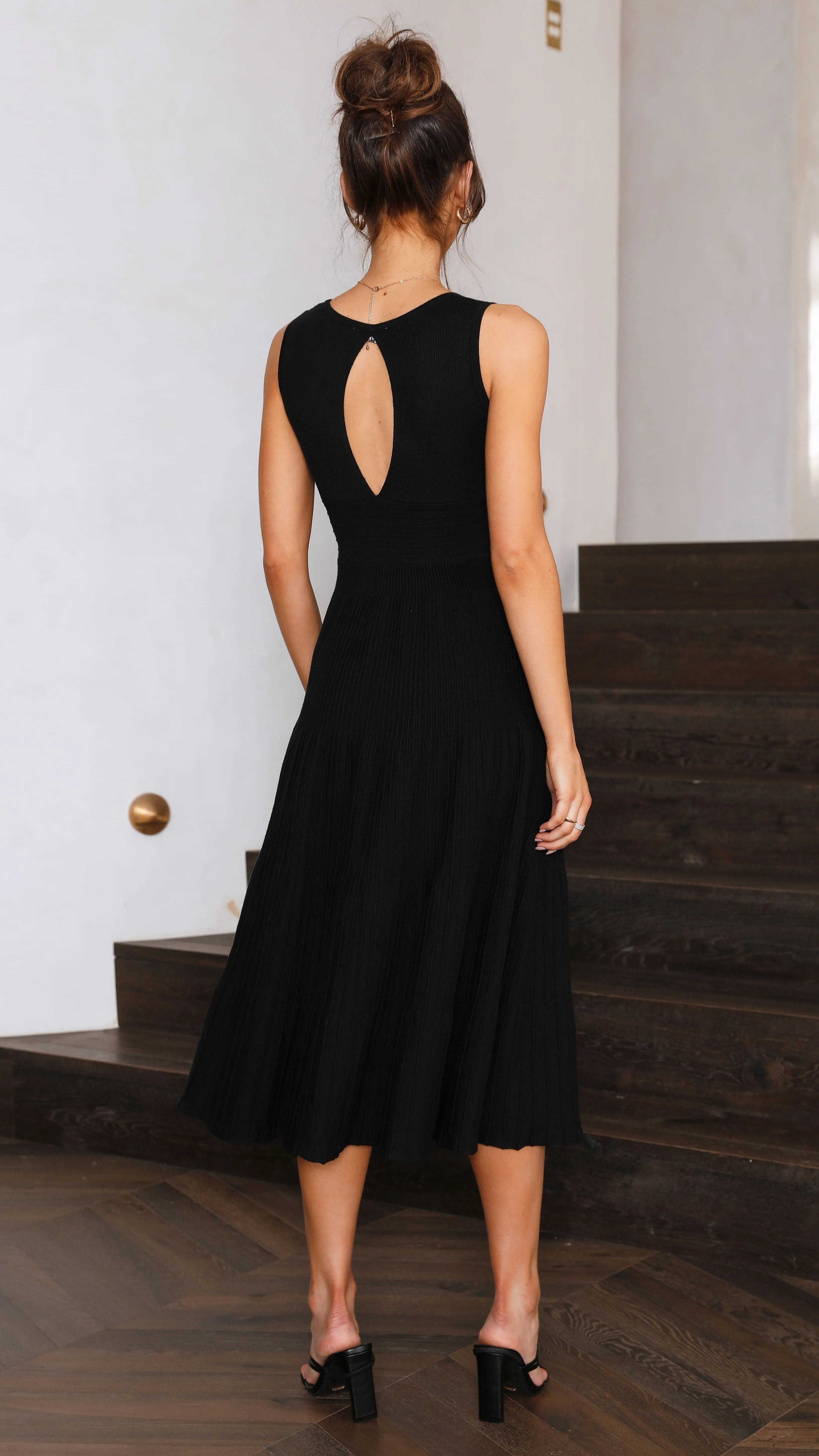 Jayde Knit Dress - Black sold by Billy J product image thumbnail 3