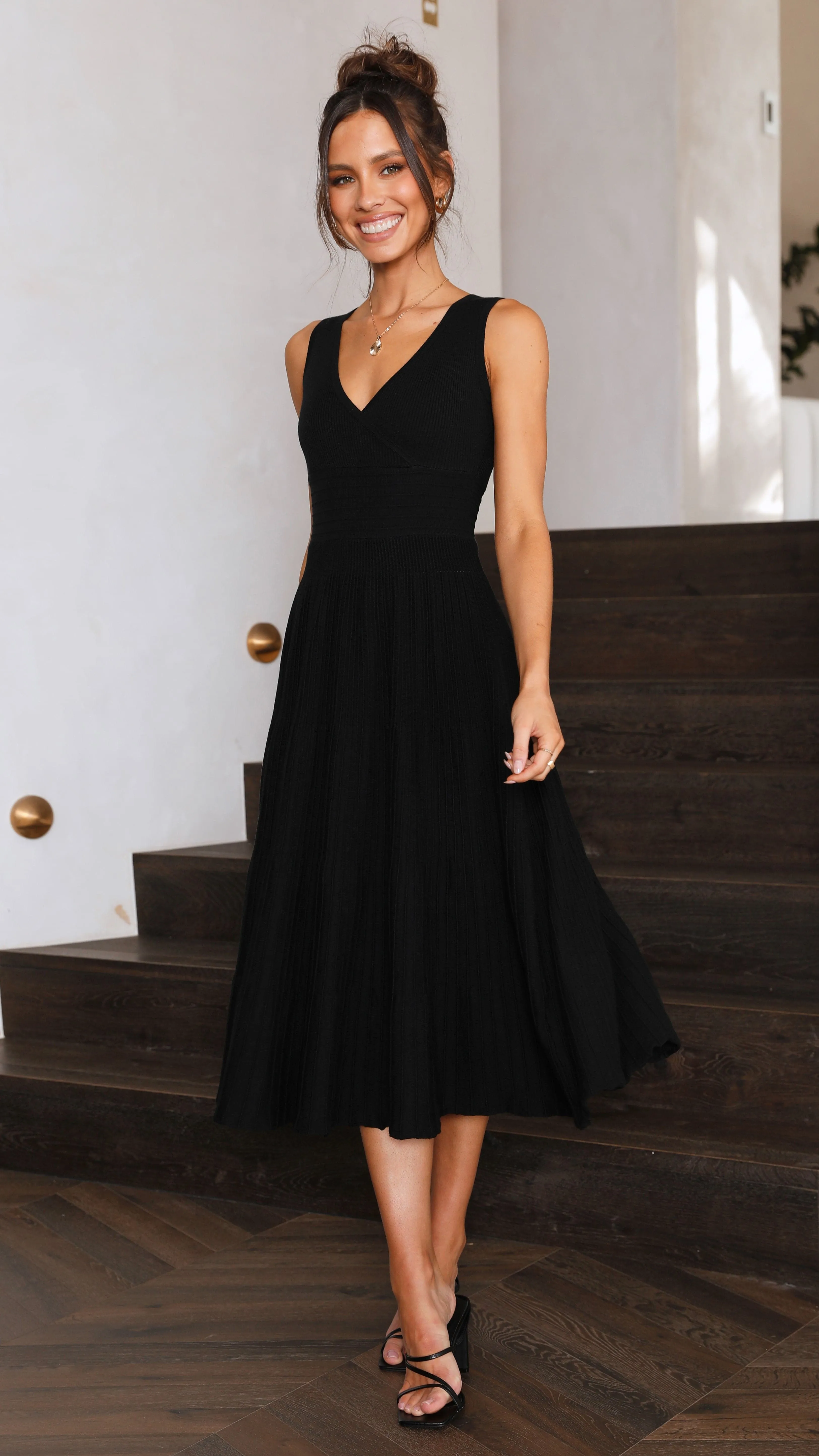 Jayde Knit Dress - Black sold by Billy J product image thumbnail 5