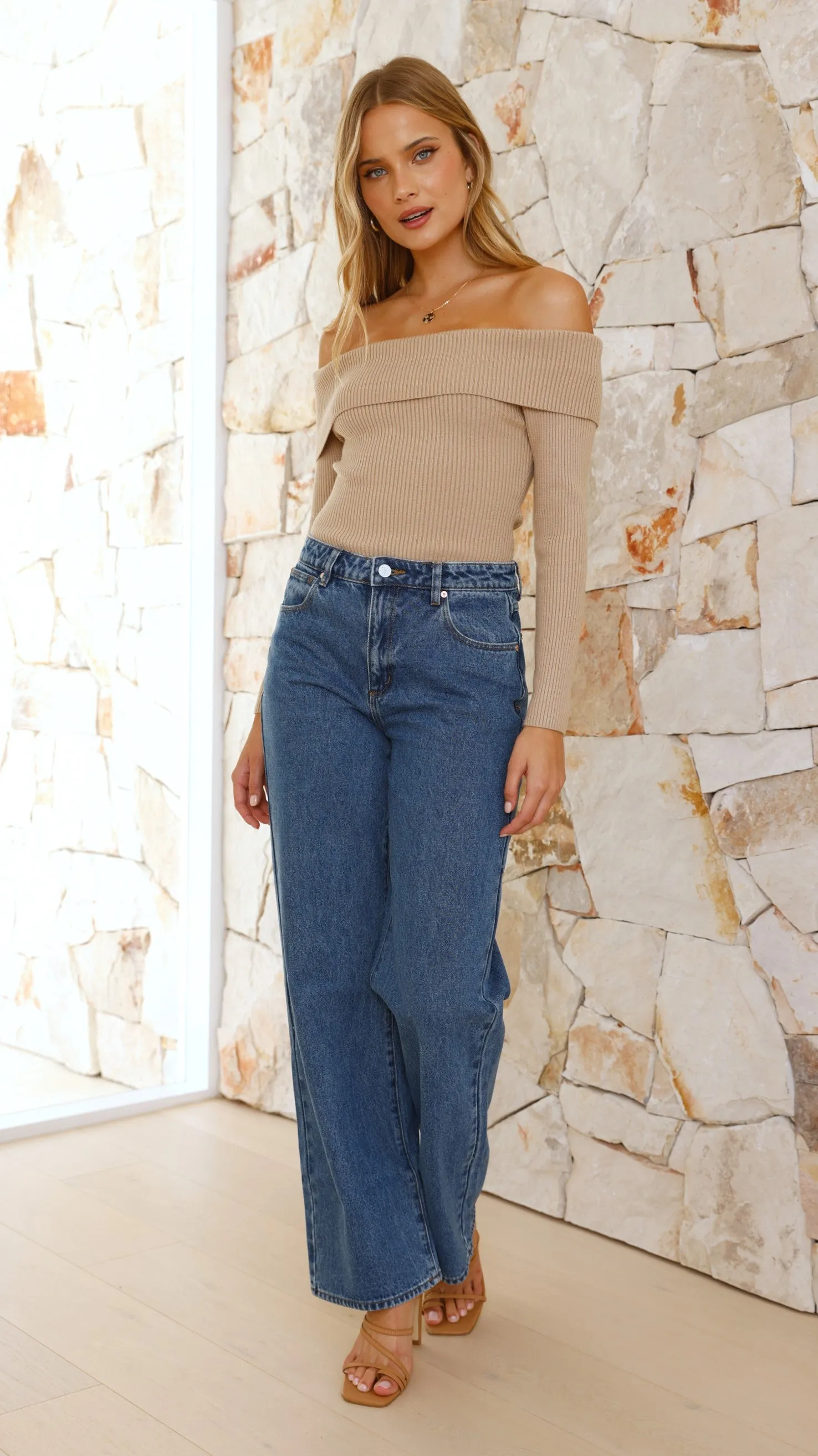 Paladia Long Sleeve Bodysuit - Camel sold by Billy J product image thumbnail 4