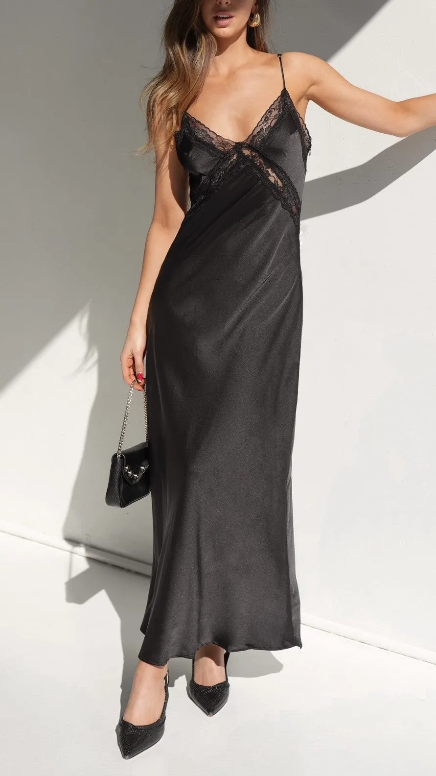 Westley Maxi Dress - Black sold by Billy J product image thumbnail 3