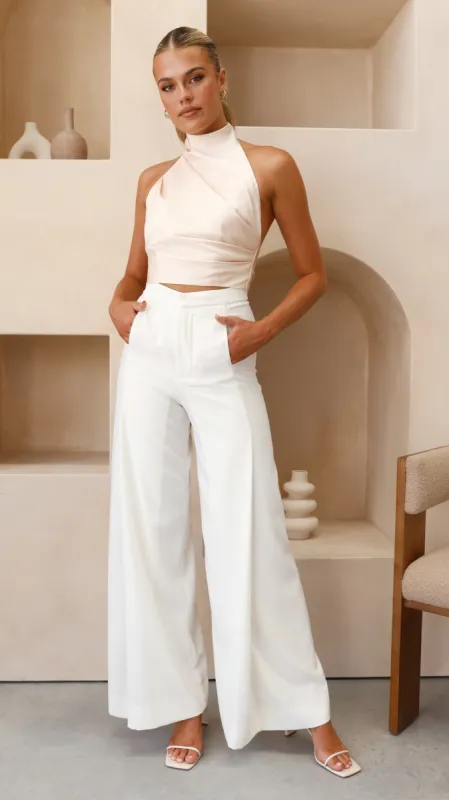 Hampton Pants - White sold by Billy J