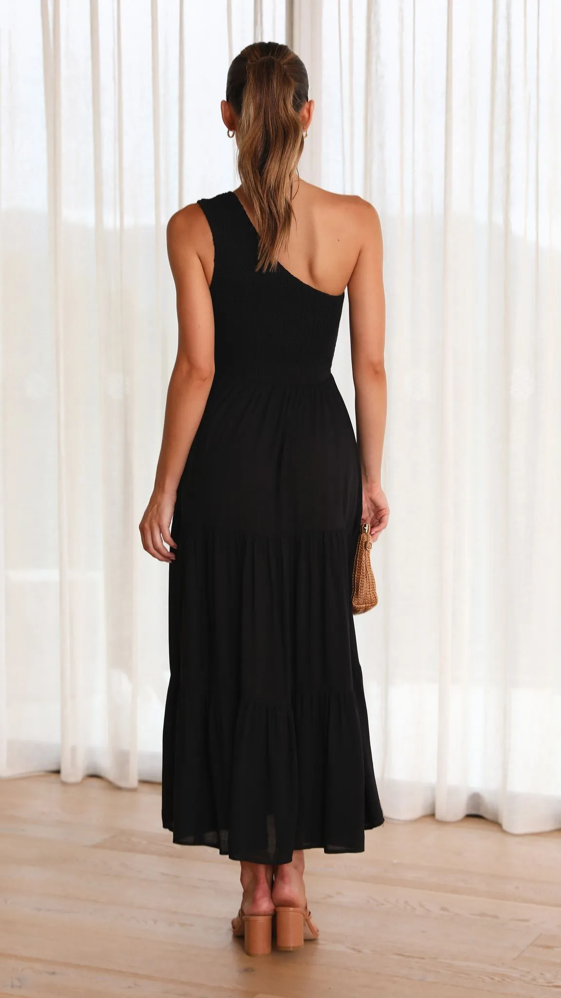 Cassy Midi Dress - Black sold by Billy J product image thumbnail 2