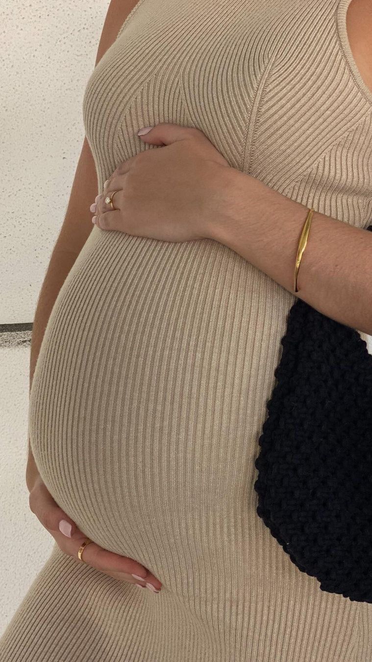 Fiona Knit Maxi Dress - Oatmeal sold by Billy J product image thumbnail 4