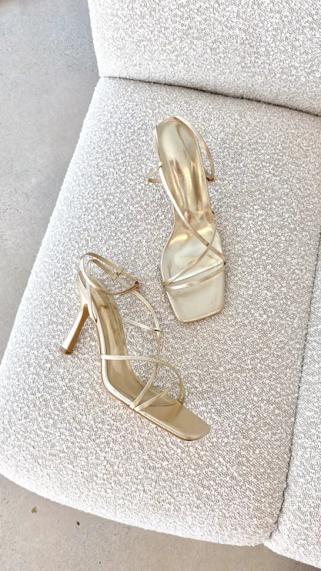 Stevie Heel - Gold Metallic sold by Billy J