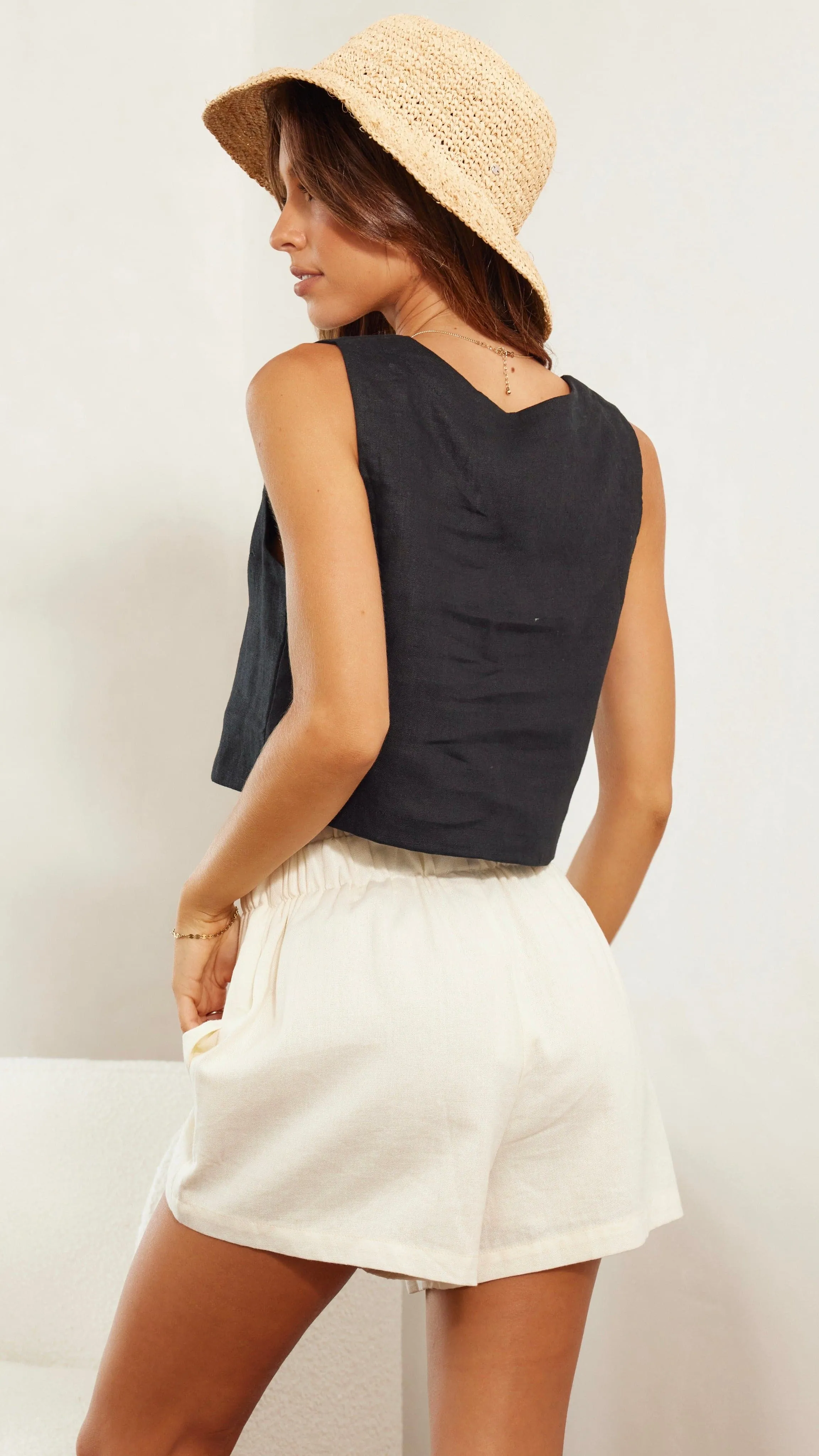 Tillie Crop Top - Black sold by Billy J product image thumbnail 4