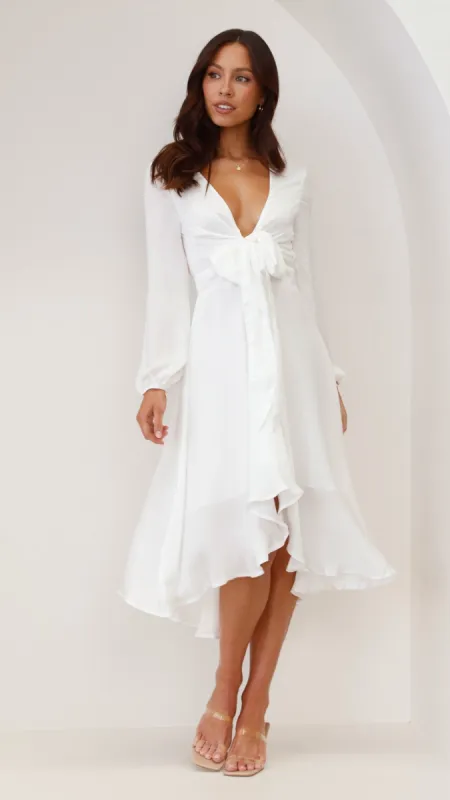 Starry Nights Dress - White sold by Billy J