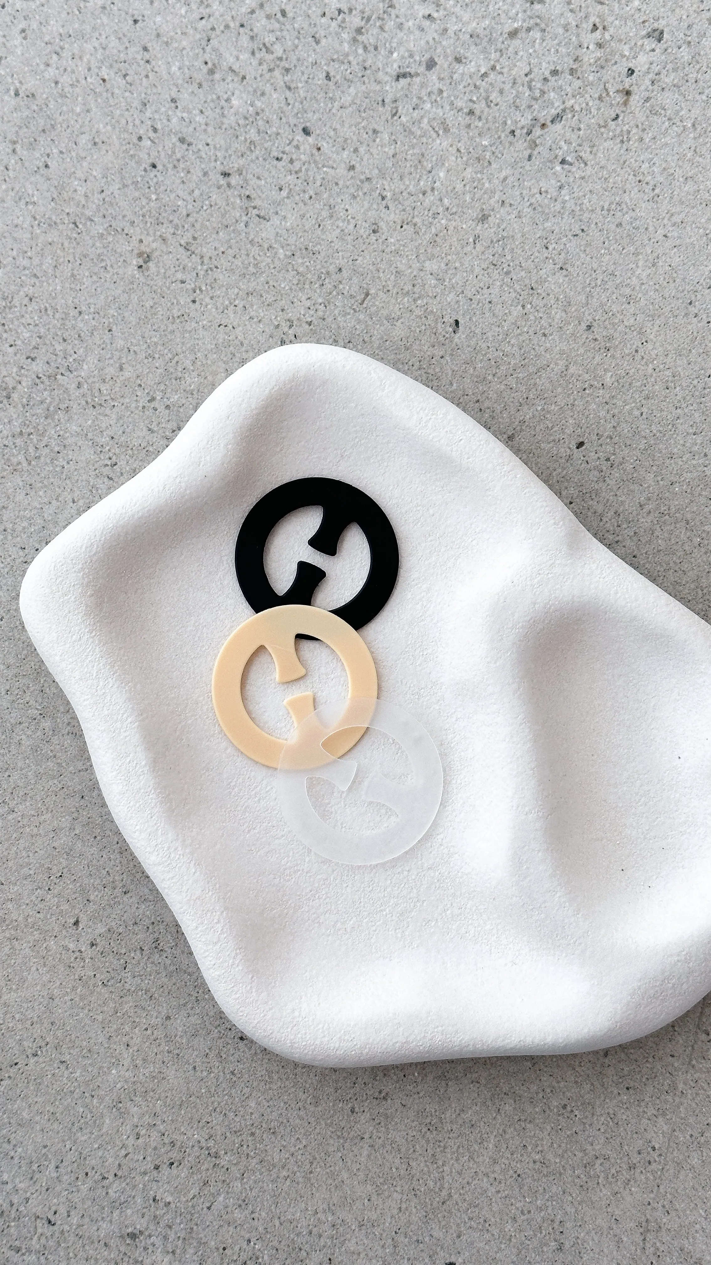 Bra Clips 3 Pack - Clear/Nude/Black sold by Billy J product image thumbnail 4