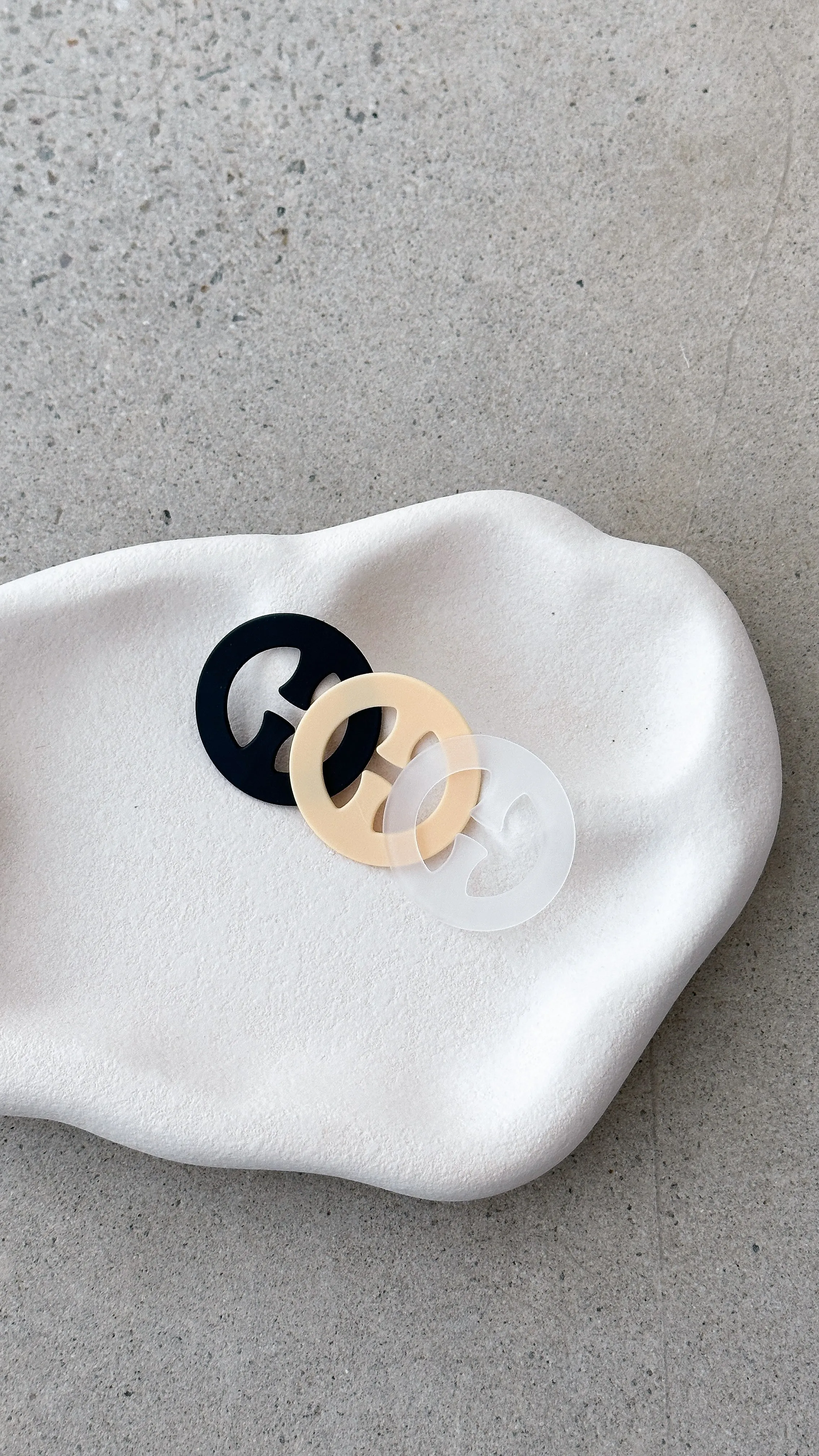Bra Clips 3 Pack - Clear/Nude/Black sold by Billy J product image thumbnail 5