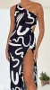 Cove Maxi Dress - Black/Sand York sold by Billy J