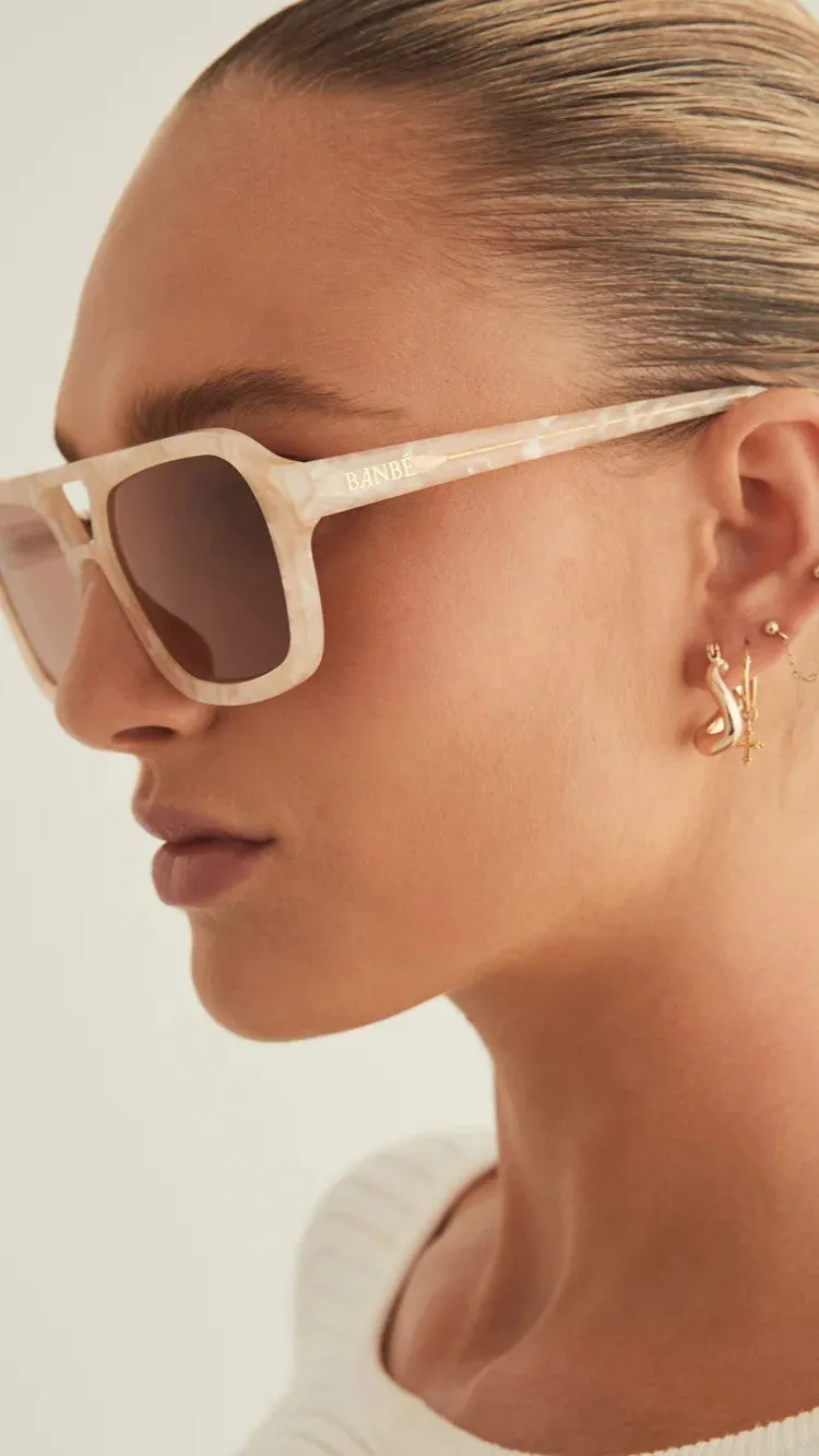 The Lais Sunglasses - Pearl Tortoise Caramel sold by Billy J product image thumbnail 4