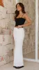 Messina Maxi Skirt - White sold by Billy J