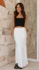 Messina Maxi Skirt - White sold by Billy J