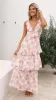Adalinde Maxi Dress - Peach Floral sold by Billy J