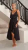 Gabriella Midi Dress - Black sold by Billy J