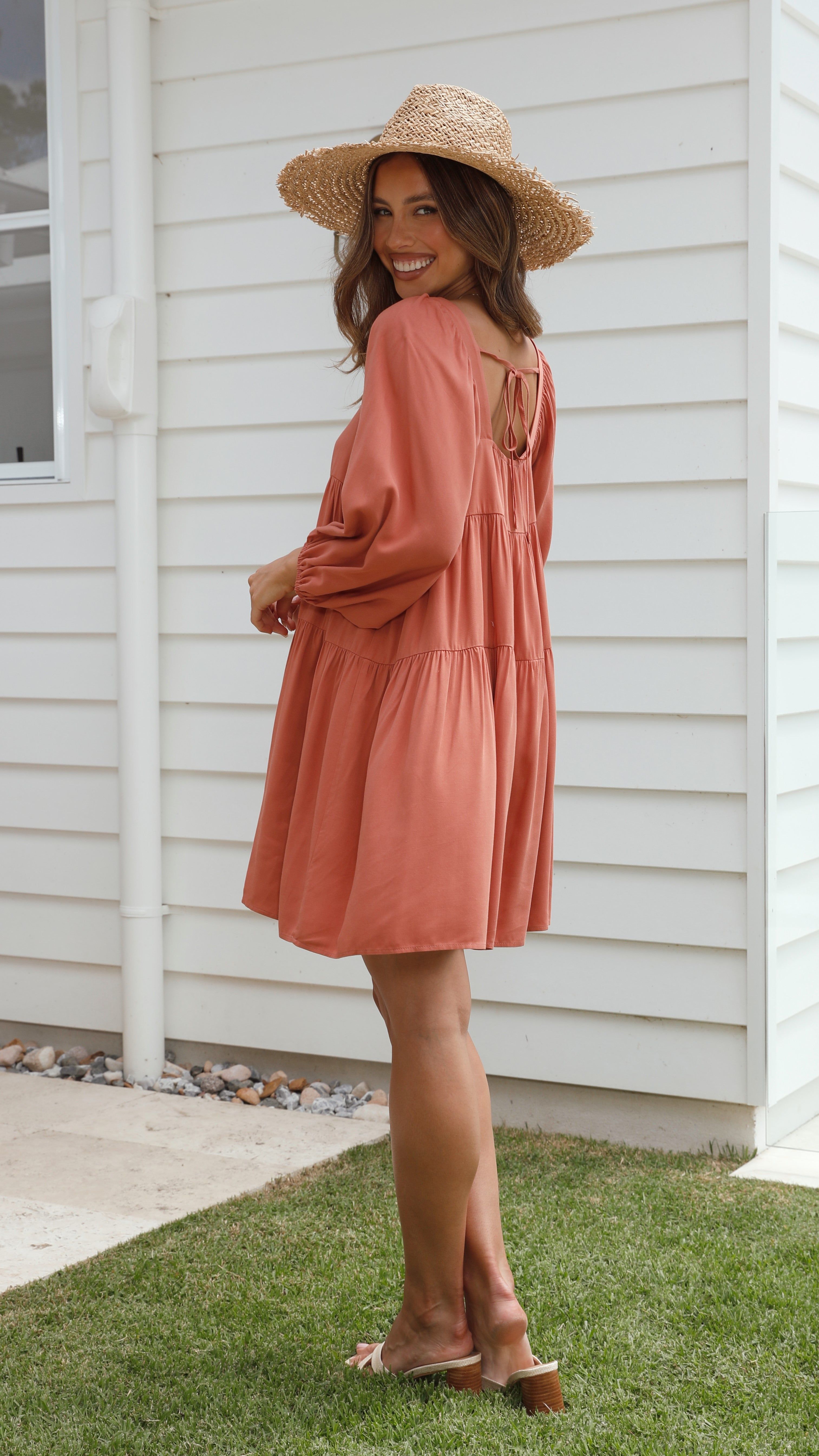 Lisa Dress- Orange sold by Billy J product image thumbnail 2