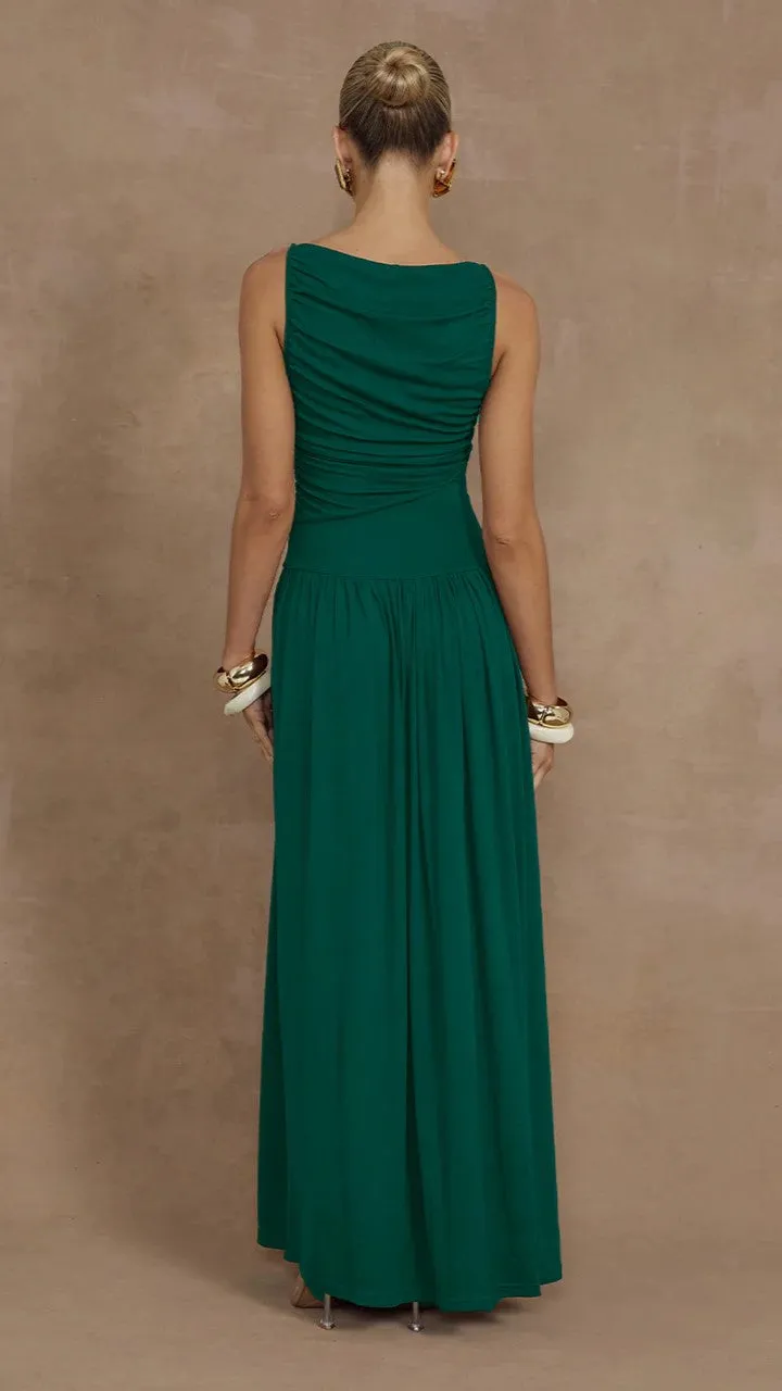 Nalla Maxi Dress - Emerald sold by Billy J product image thumbnail 2