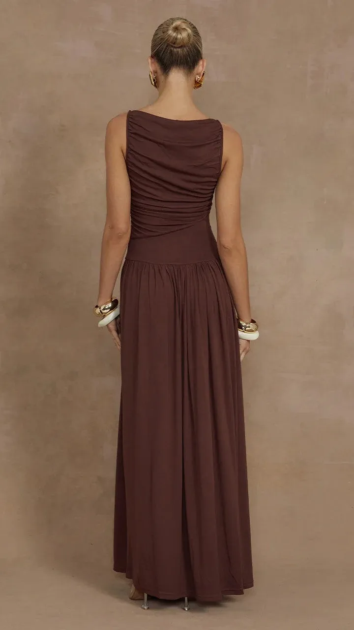 Nalla Maxi Dress - Brown sold by Billy J product image thumbnail 2