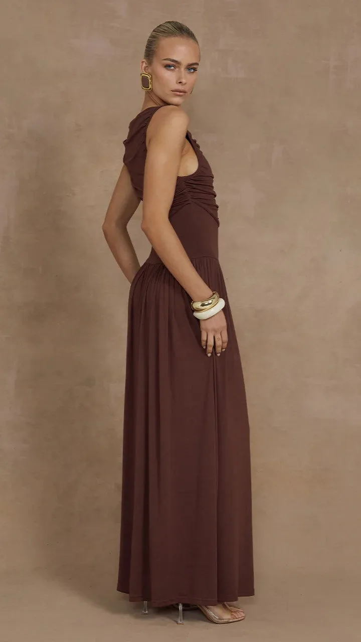 Nalla Maxi Dress - Brown sold by Billy J product image thumbnail 4