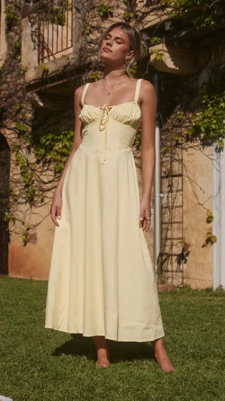 Emalee Maxi Dress - Yellow sold by Billy J