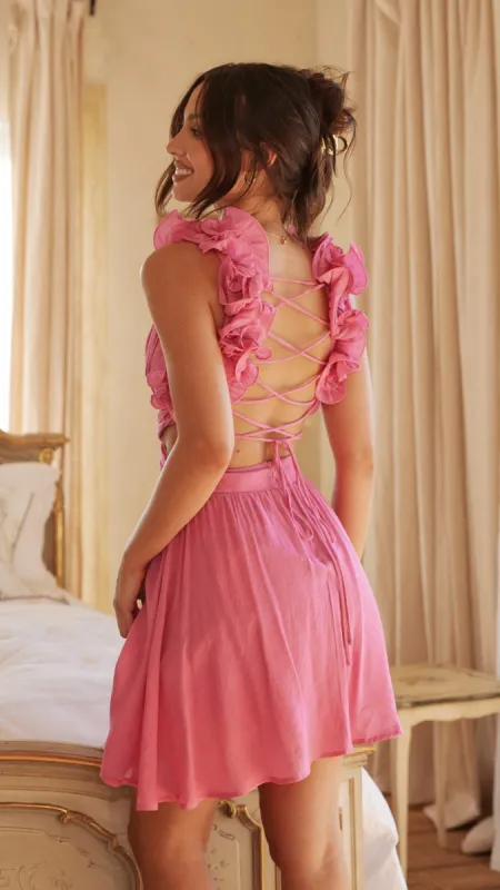 Galilhai Mini Dress - Pink sold by Billy J