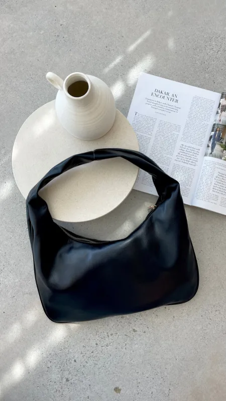 Cromwell Hobo Bag - Black sold by Billy J