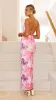 Ashley Maxi Dress - Pink Floral sold by Billy J
