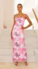 Ashley Maxi Dress - Pink Floral sold by Billy J