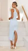 Natalia Midi Dress - Blue sold by Billy J