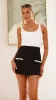 Jessica Skort - Black/White Contrast sold by Billy J