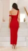 Gardenia Maxi Dress - Red sold by Billy J