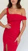 Gardenia Maxi Dress - Red sold by Billy J