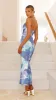Hanne Maxi Dress - Blue Floral sold by Billy J