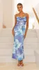 Hanne Maxi Dress - Blue Floral sold by Billy J
