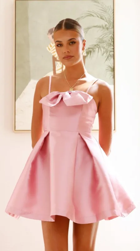 Lue Mini Dress - Pink sold by Billy J