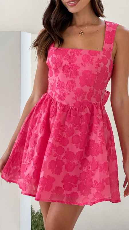 Maeko Mini Dress - Pink Floral sold by Billy J