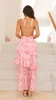 Adalinde Maxi Dress - Pink Floral sold by Billy J