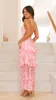 Adalinde Maxi Dress - Pink Floral sold by Billy J