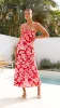 Margie Midi Dress - Red Floral sold by Billy J