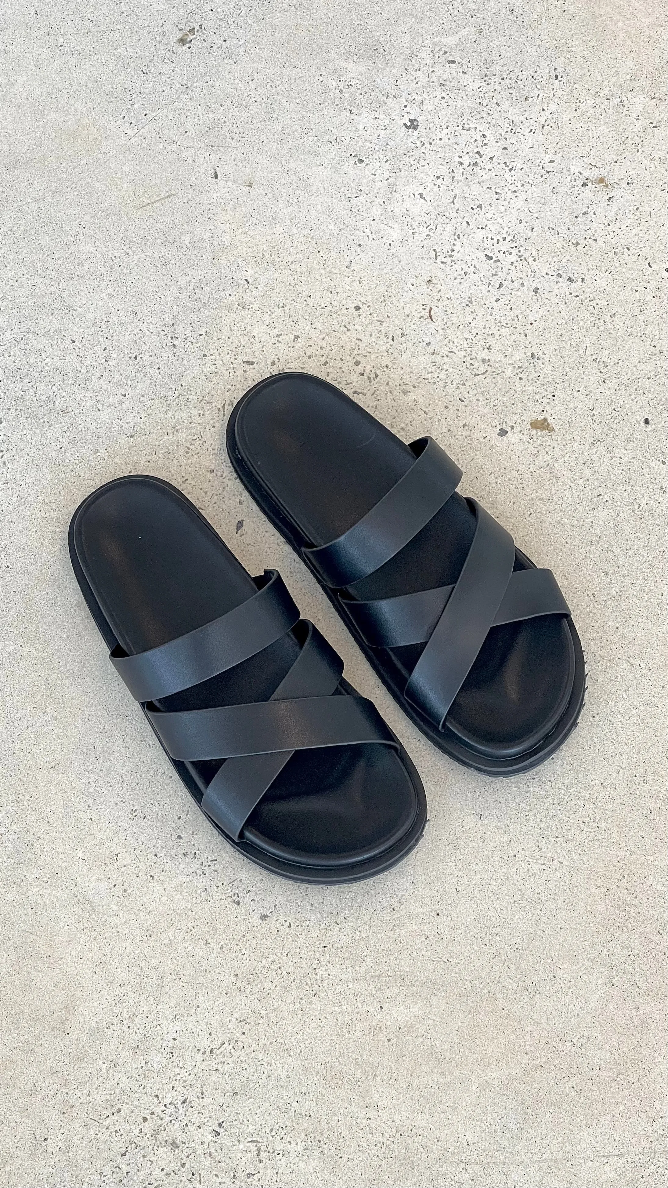 Teddi Slide - Black sold by Billy J