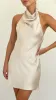 Rina Mini Dress - Champagne sold by Billy J