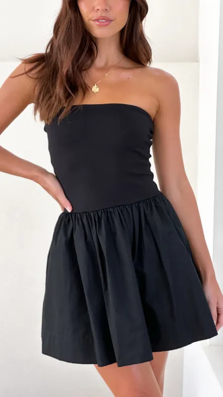 Christel Mini Dress - Black sold by Billy J