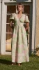 Sarai Maxi Dress - Green Floral sold by Billy J